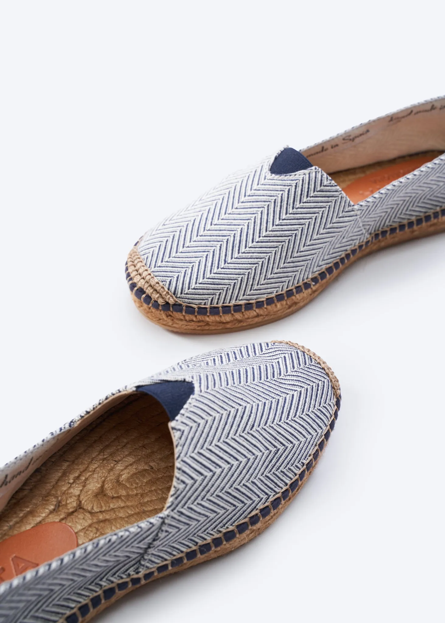 Barceloneta Herringbone Recycled PES Espadrille Flats