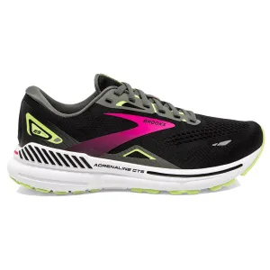 Brooks Adrenaline GTS 23 (Womens) - Black/Gunmetal/Sharp Green