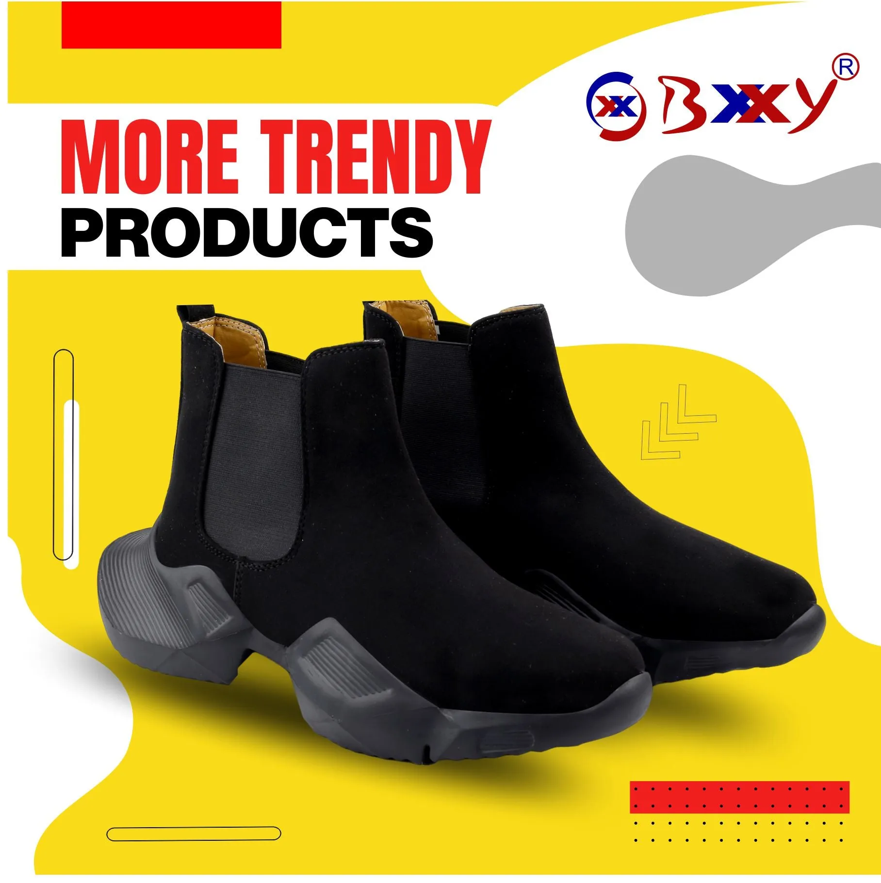 Bxxy's Men's Fashionable Chelsea Boots