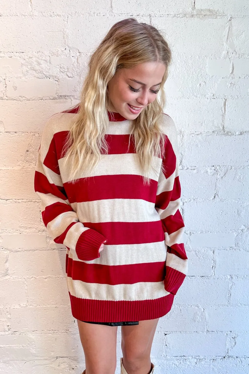 Candy Cane Lane Sweater