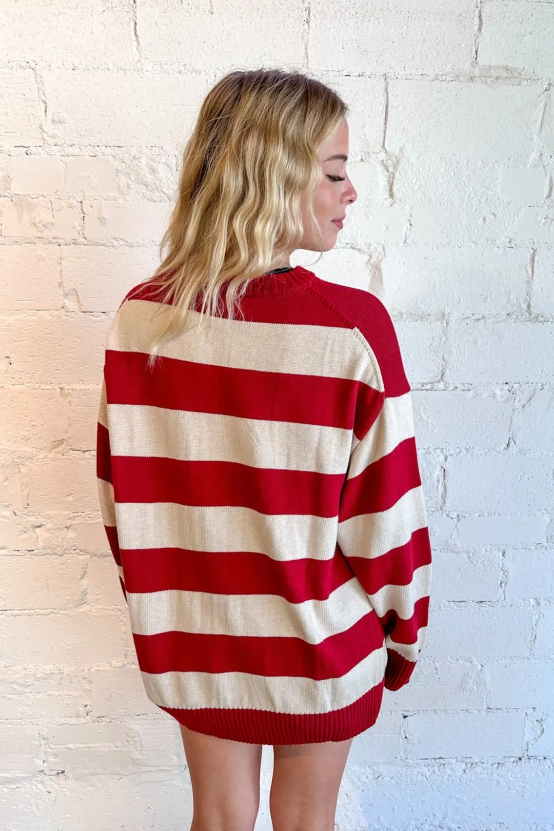 Candy Cane Lane Sweater