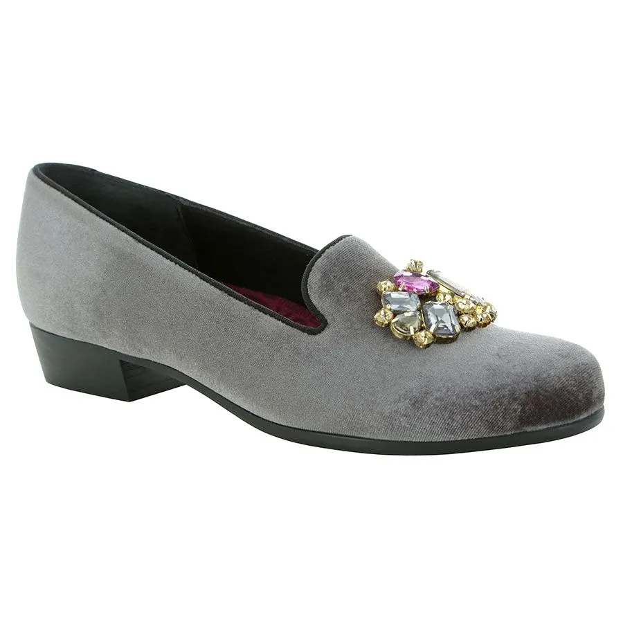 CERISE II-GREY-VELVET