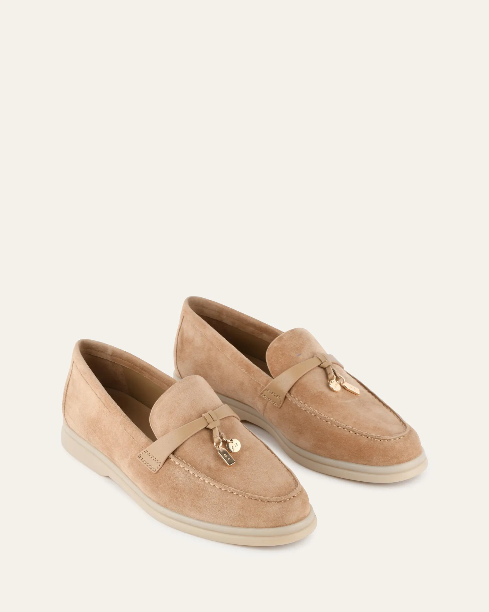 CIRCA LOAFERS CAMEL SUEDE