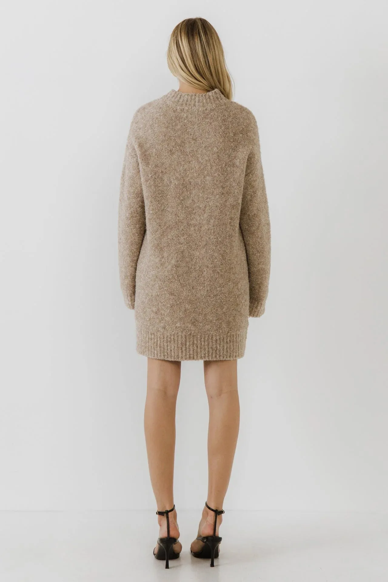 Cozy Round Sweater Dress