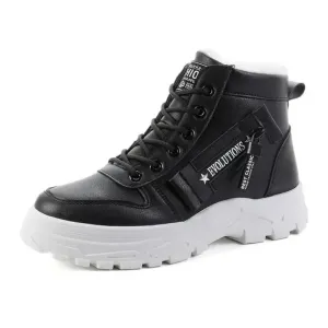 Cozy Waterproof Winter High Top Boots For Woman