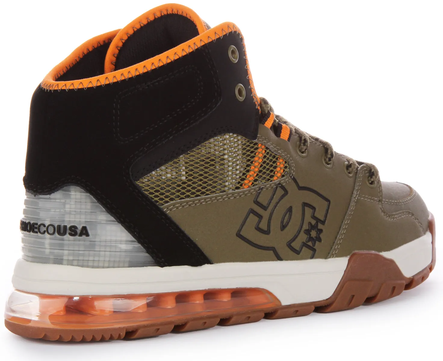 Dc Shoes Versatile Hi Water Resistant In Olive