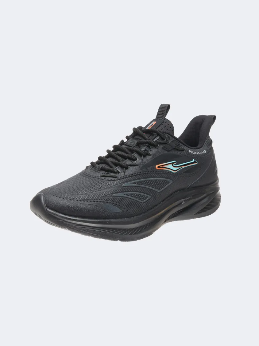 Erke  Men Running Shoes Black/Blue