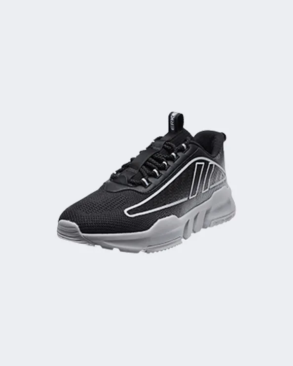 Erke  Men Running Shoes Black/Grey 11122120196-003