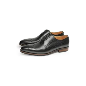 ExoticaLuxe Pointed Lace Up Brogues