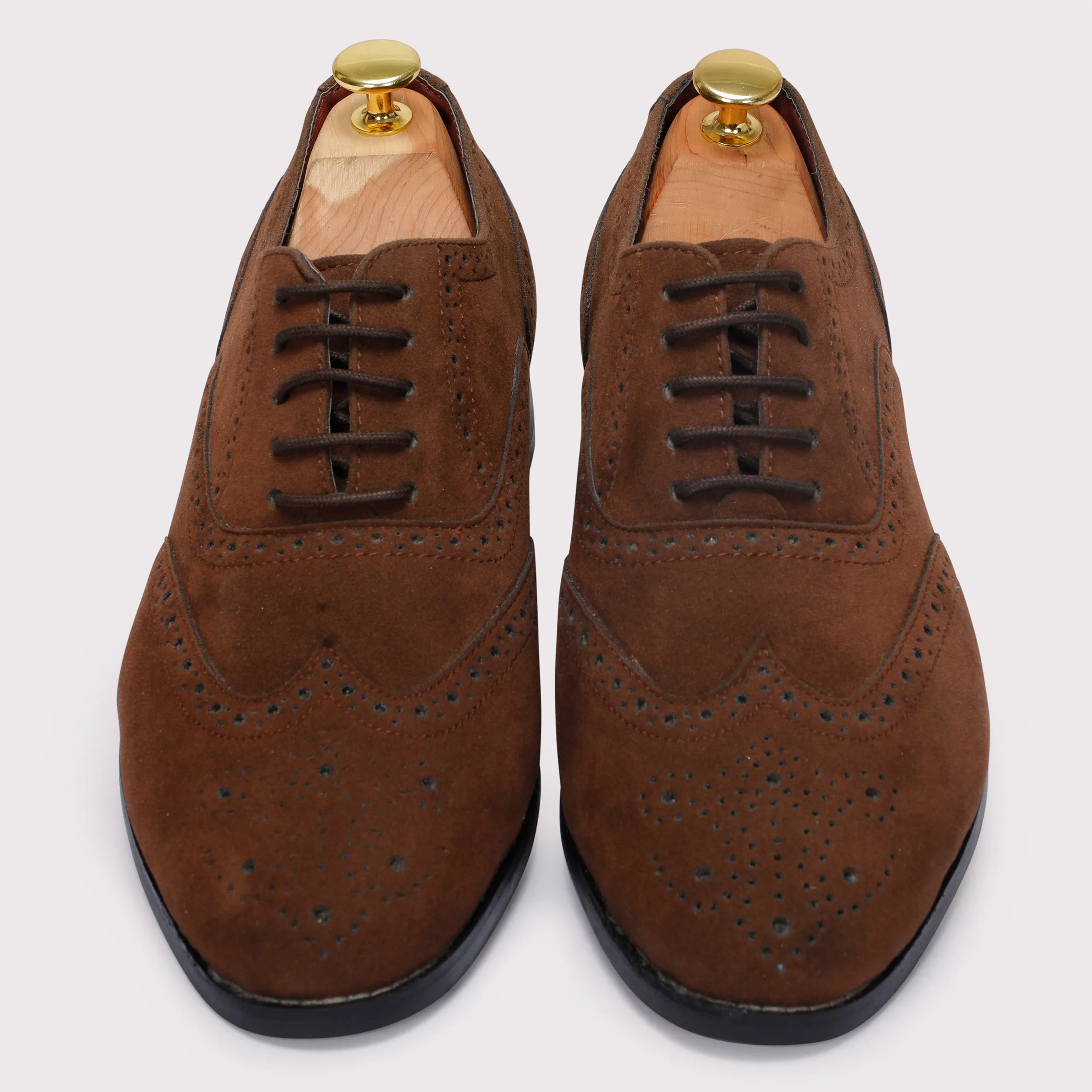 Forrero Suede Brogues - Brown