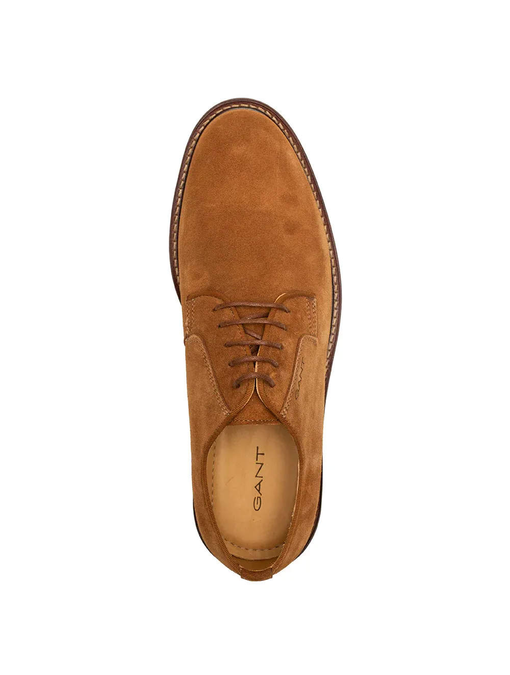 GANT - ST Akron, Low Lace Shoe, Cognac