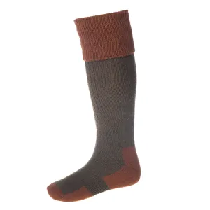 Glenshiel Sock - Bracken by House of Cheviot