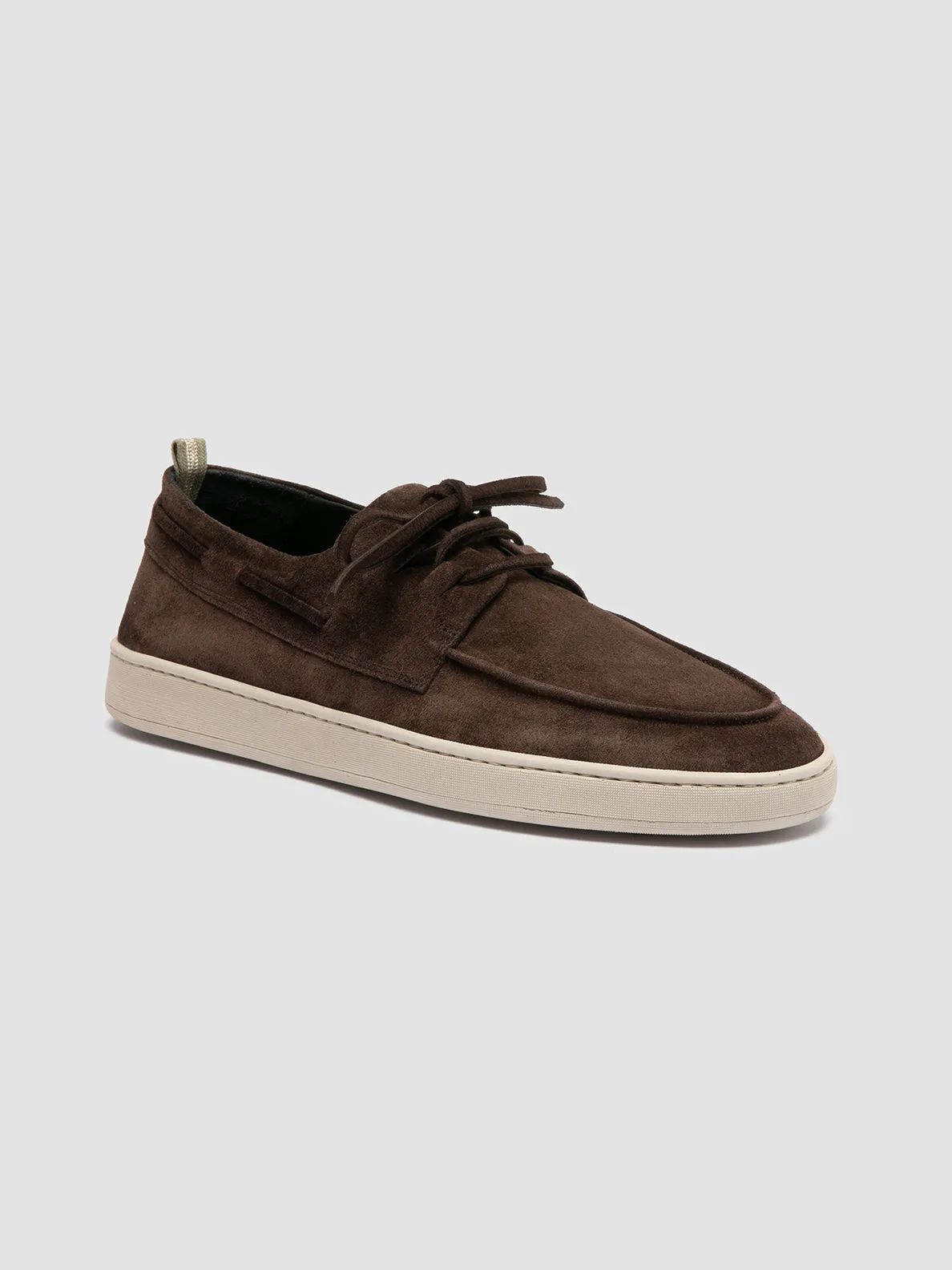 HERBIE 009 - Brown Suede Low Top Sneakers