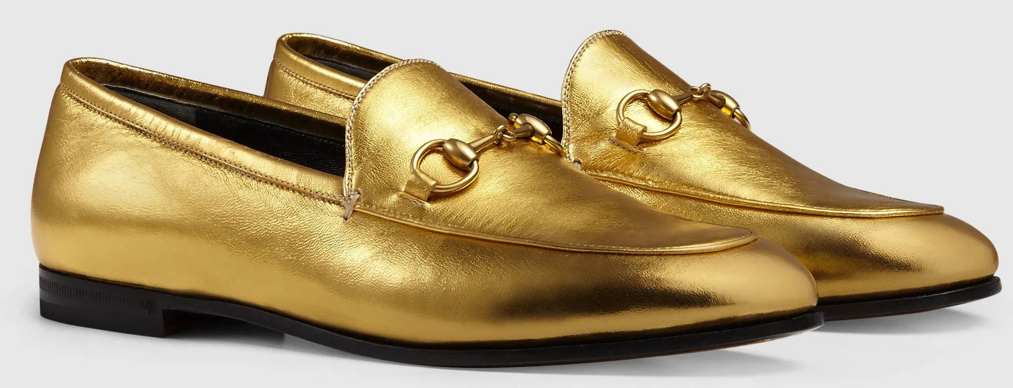 'Jordaan' Metallic Leather Loafers - (Purple, Gold, Silver)