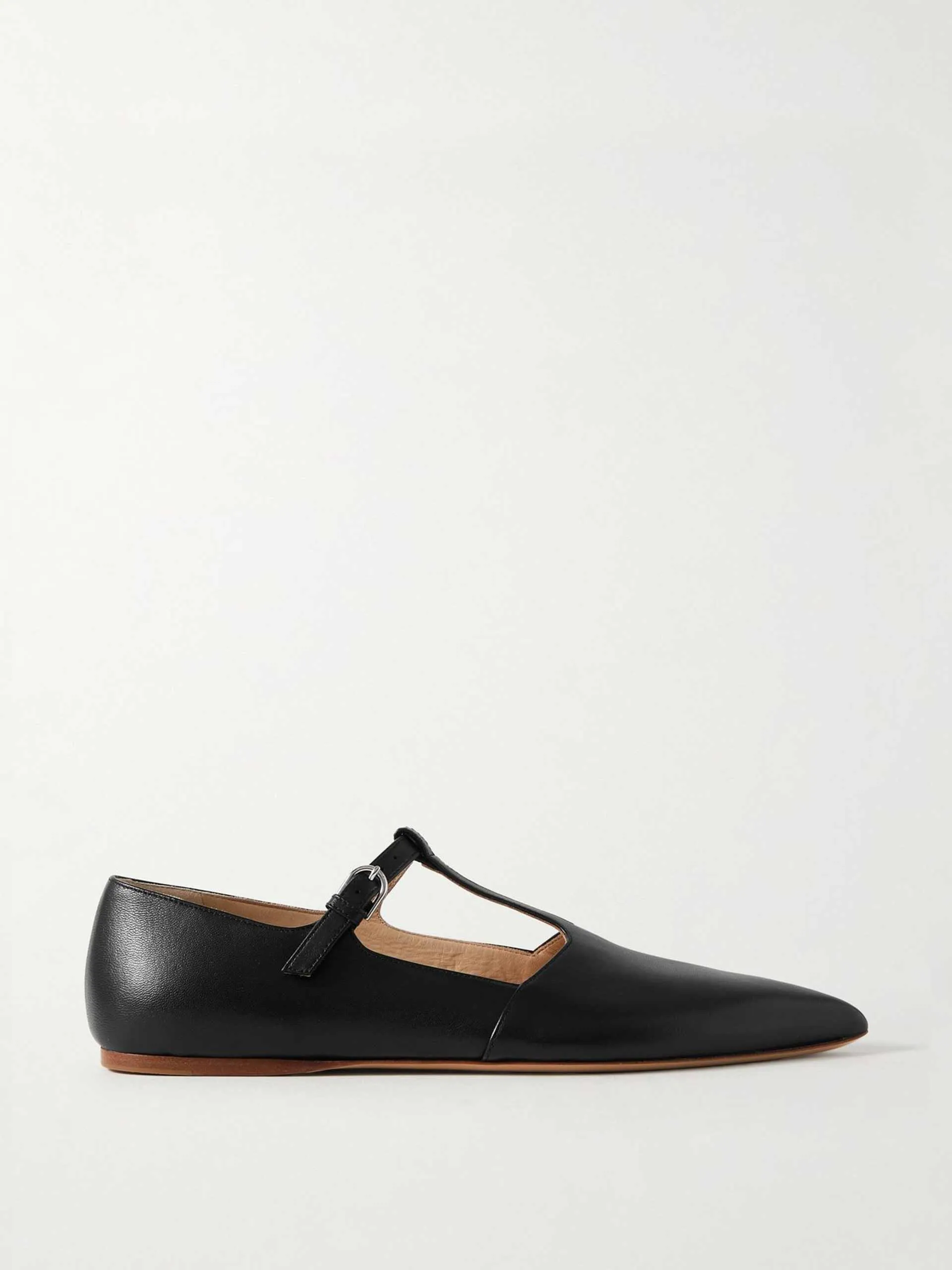 Lola Ballerina leather Mary Jane point-toe flats