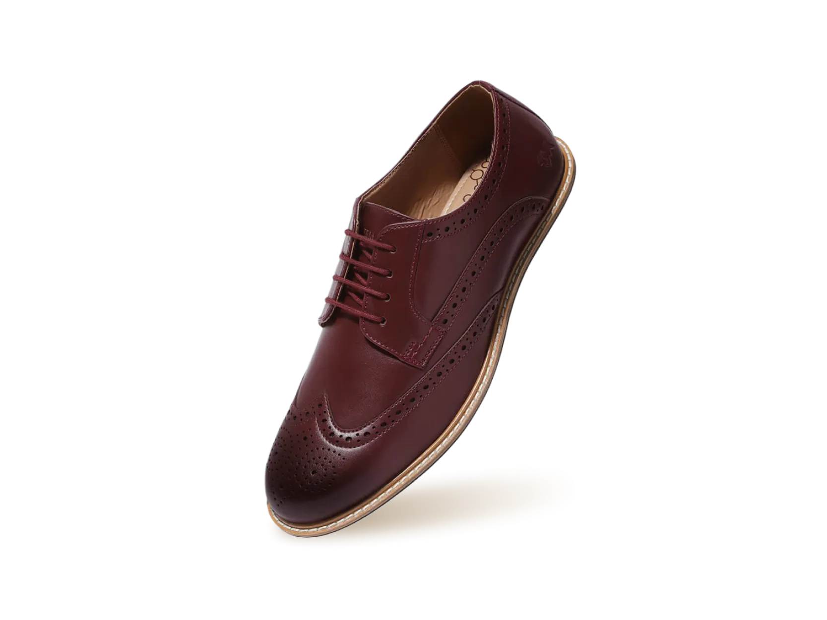 Luxe Brogues : Burgundy