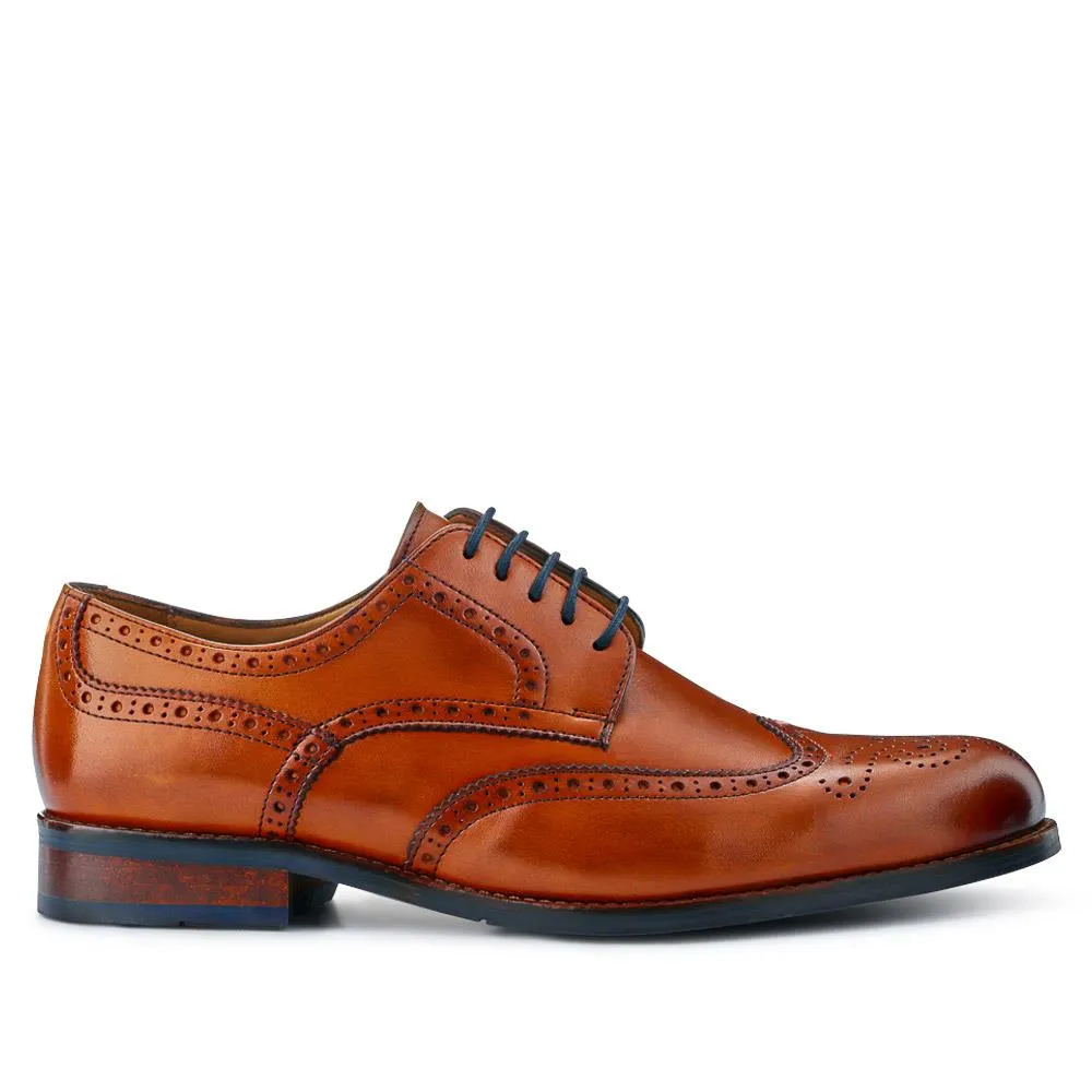 Manning Wide-Fit Men's Brogues - MANNING / 320 487