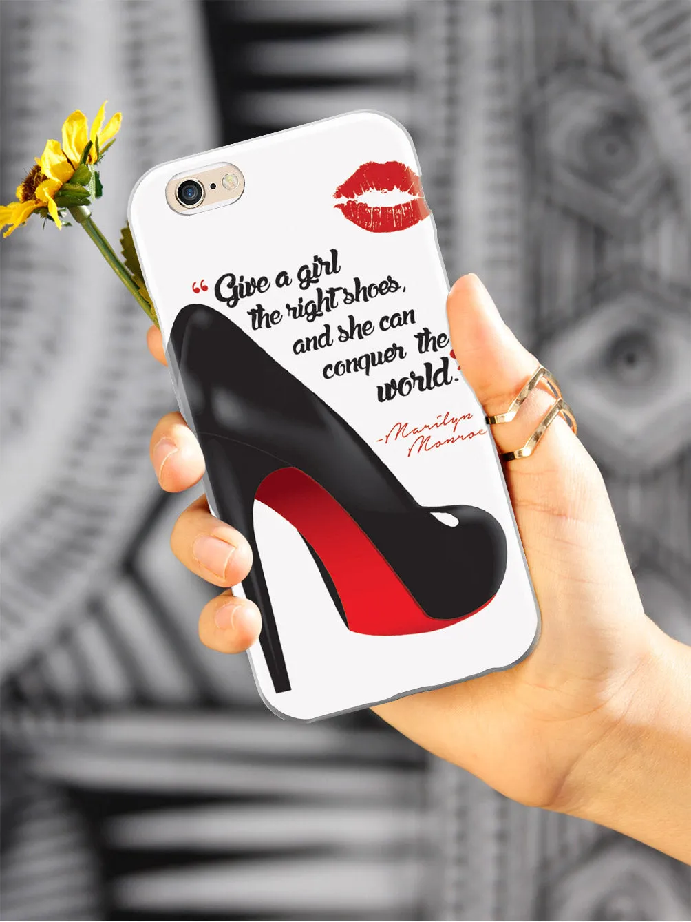 Marilyn Monroe Shoes Diva Case