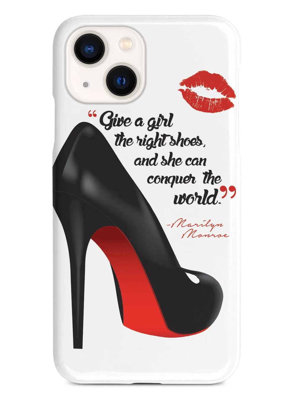 Marilyn Monroe Shoes Diva Case