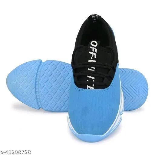 Men's Mesh Stylish Blue Sports Shoes