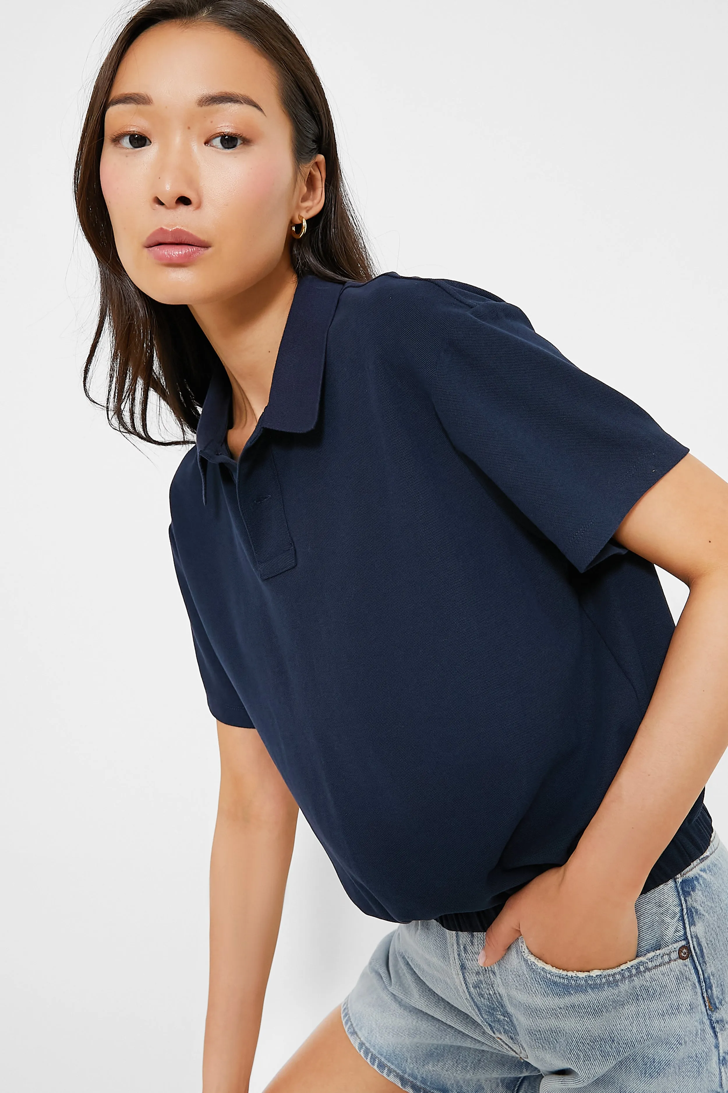 Navy Collins Polo