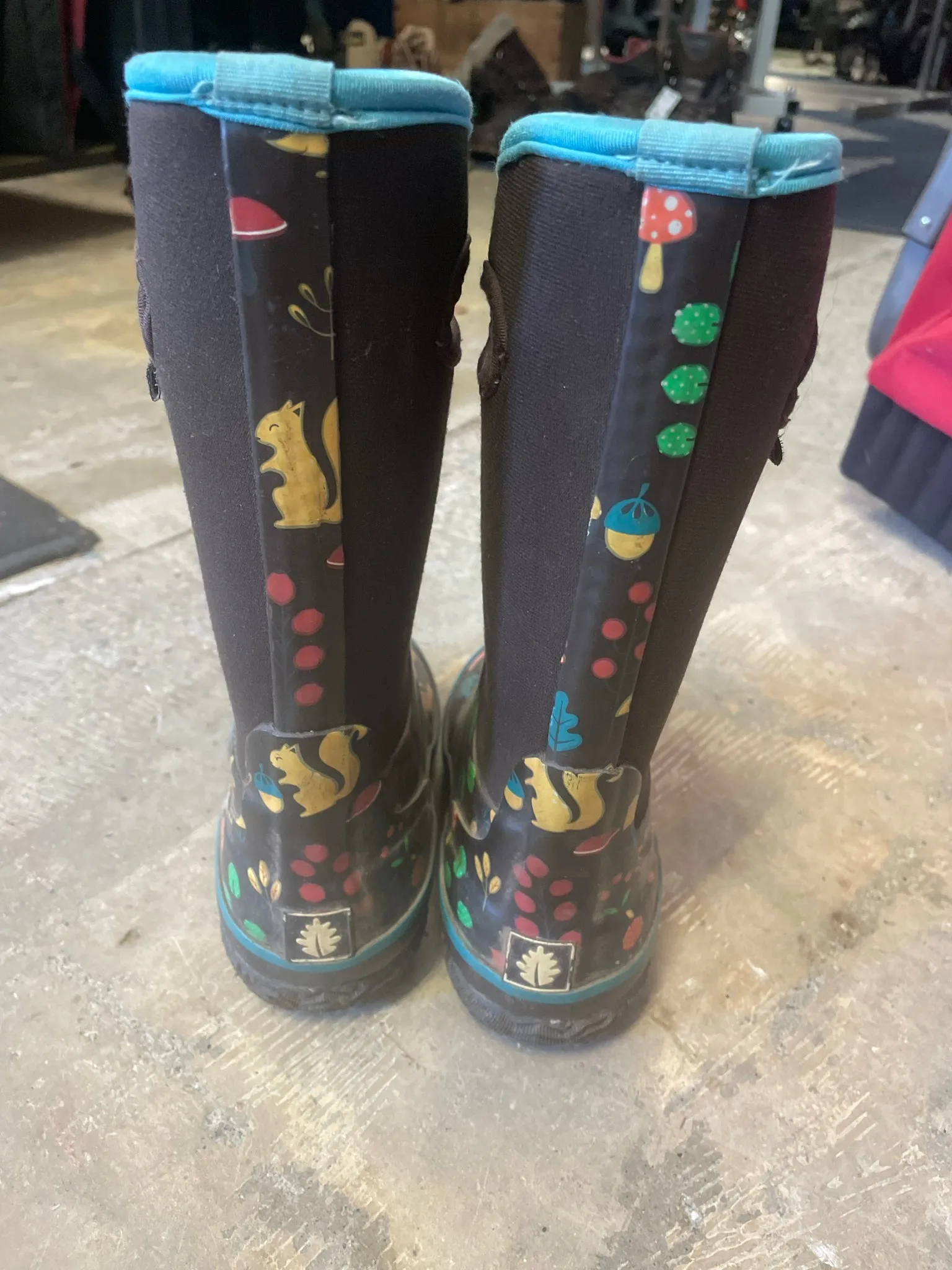 Oaki Rain/Muck Boots Girl's 10