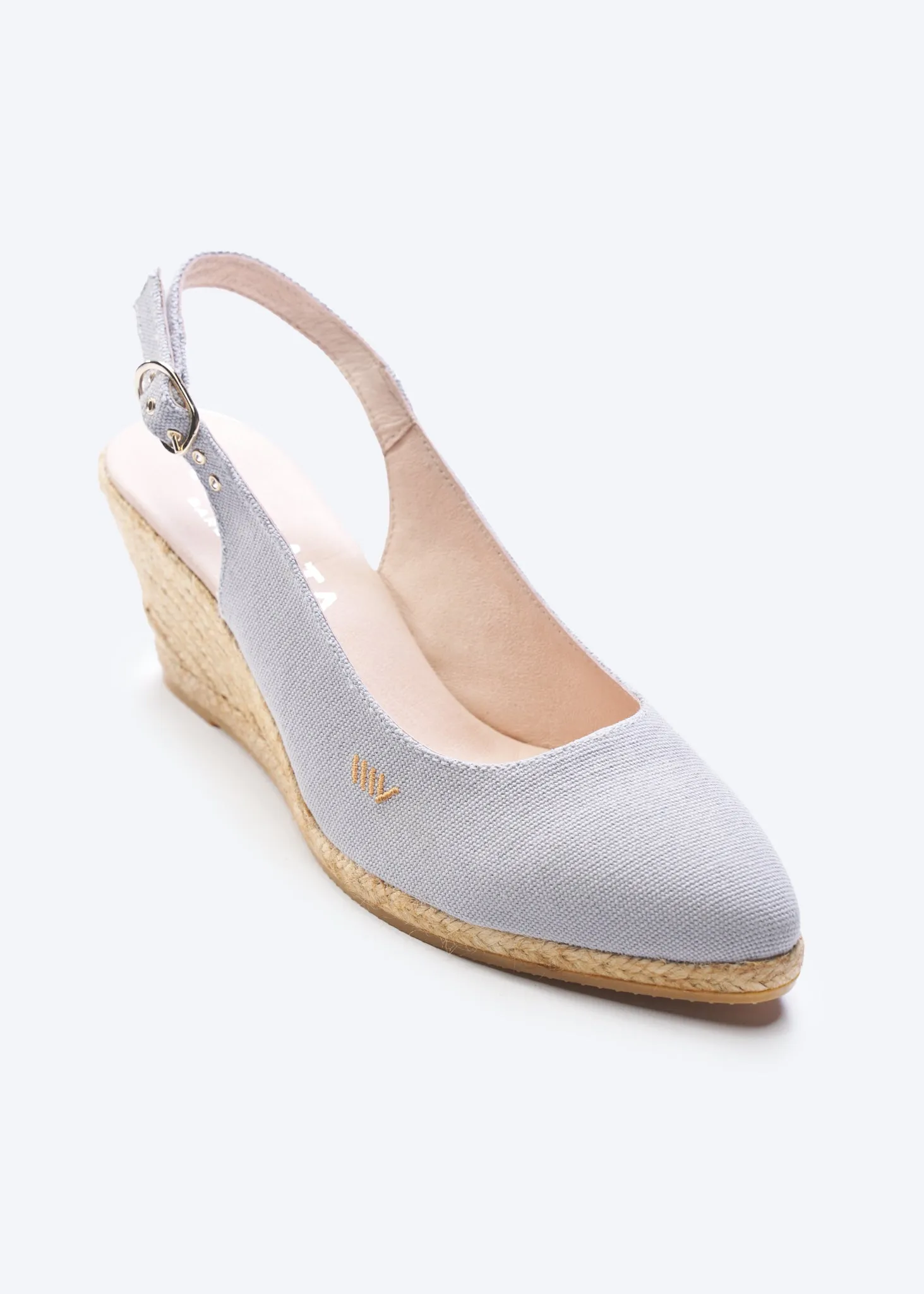 Palomera Canvas Espadrille Wedges