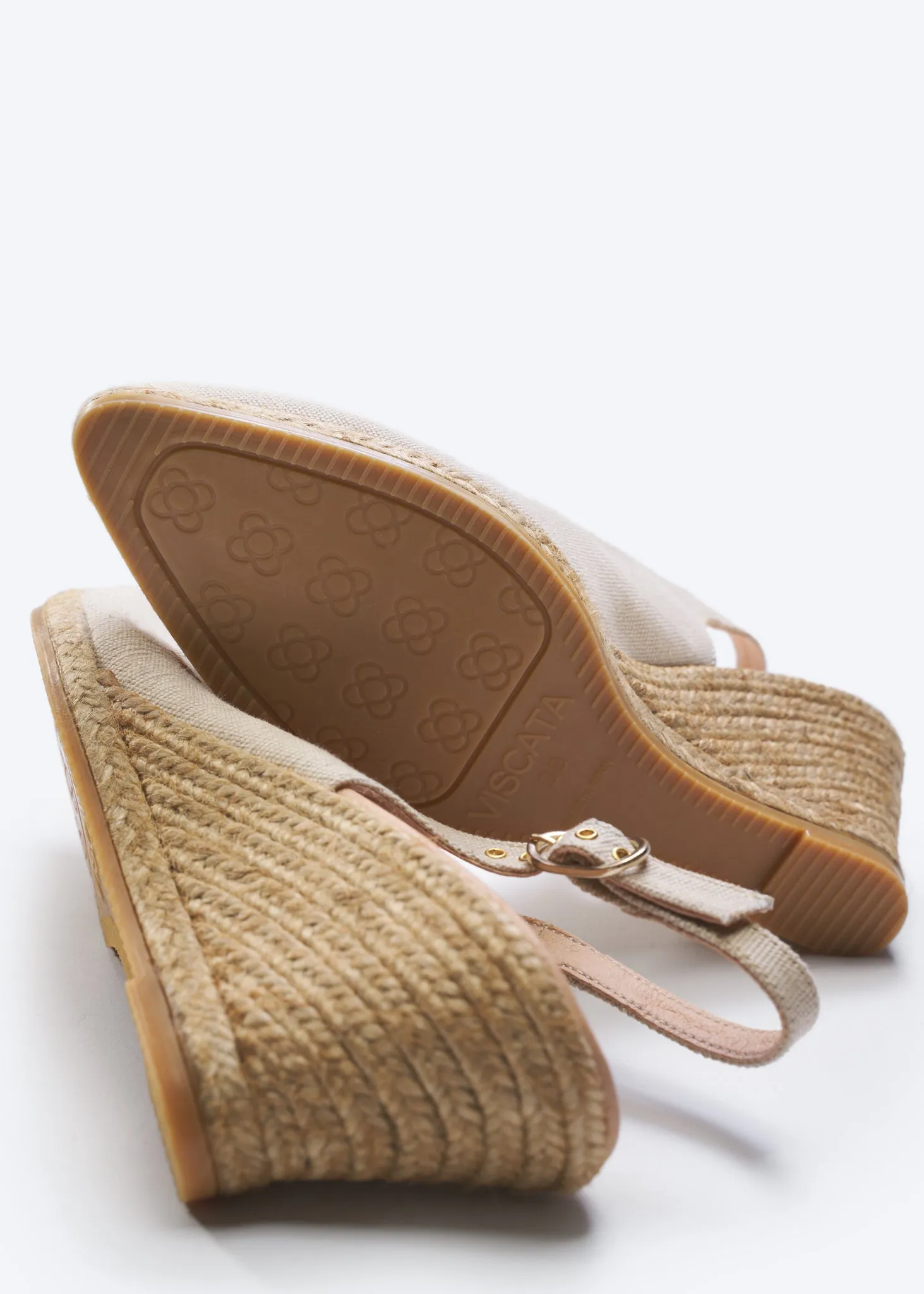 Palomera Canvas Espadrille Wedges