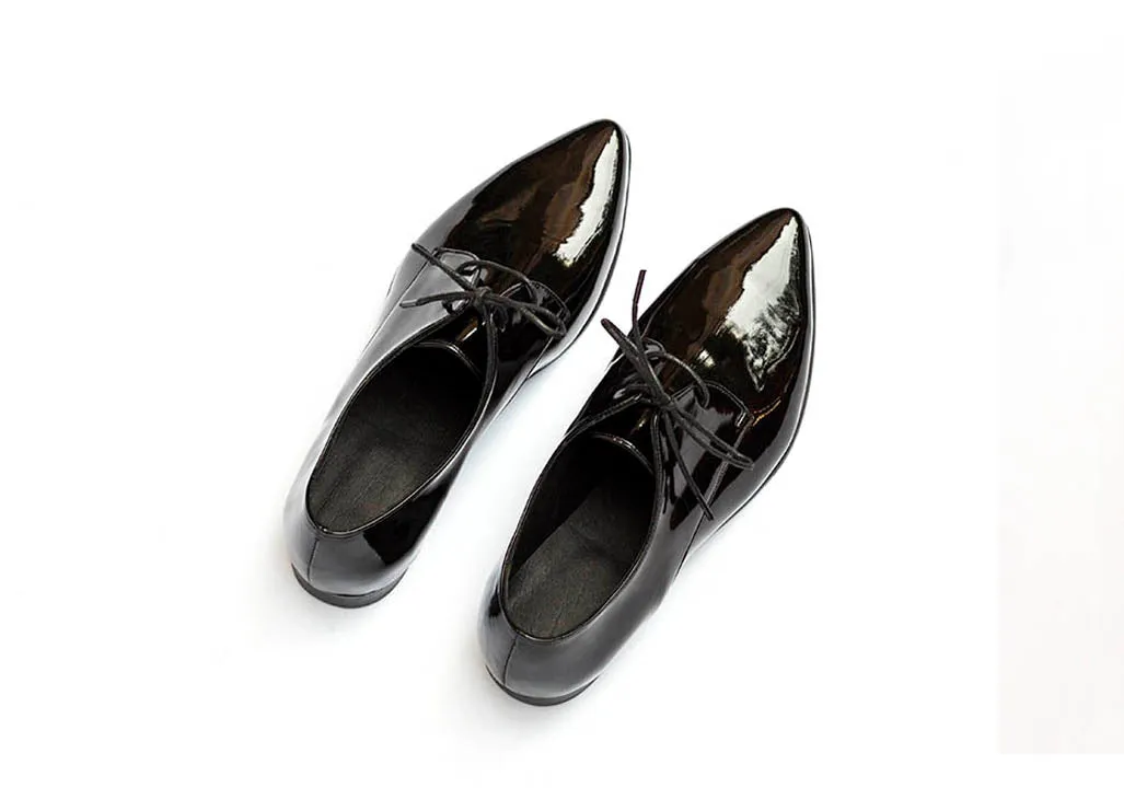 Polished - Vegan Lace Up Shoes