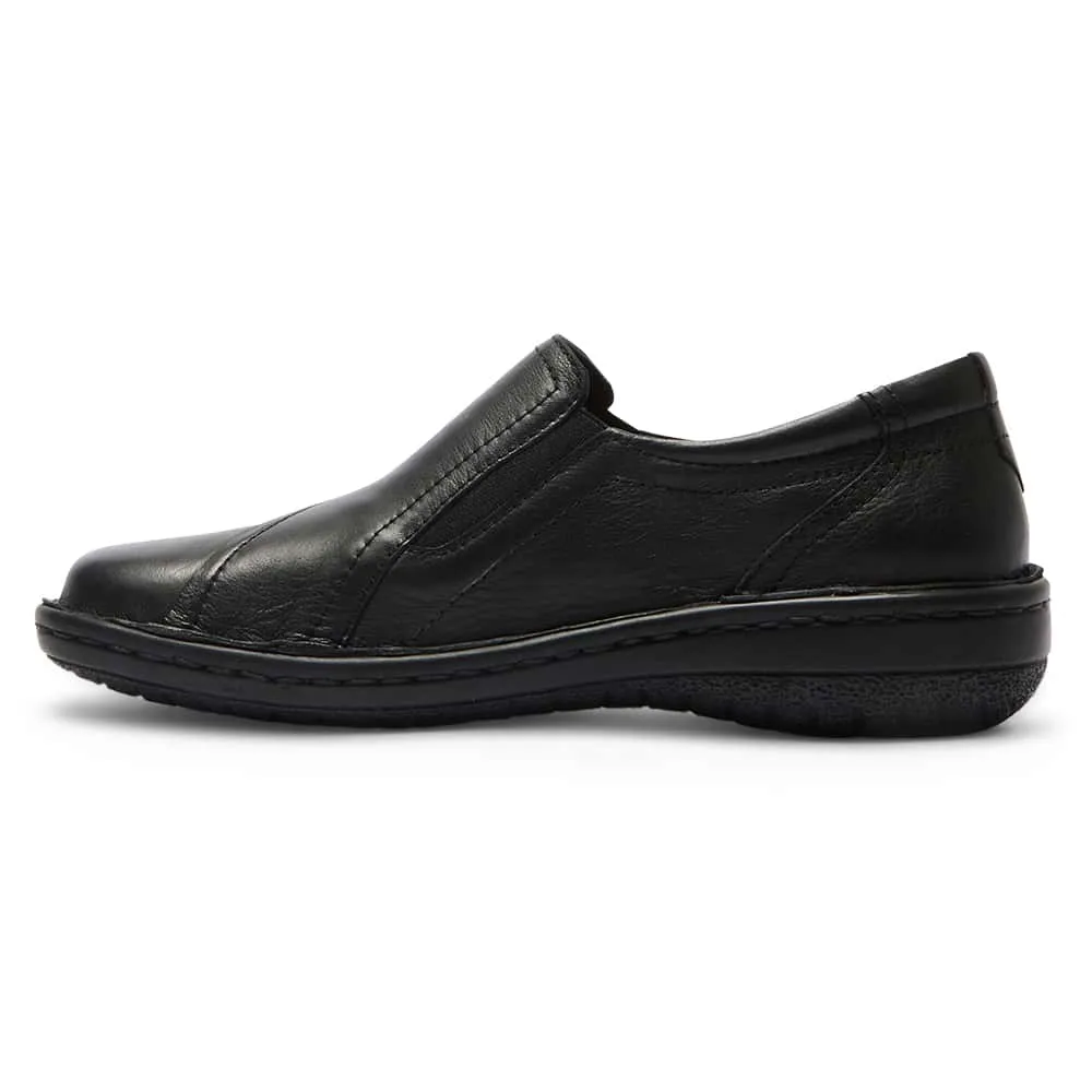 Ralph Loafer in Black Leather