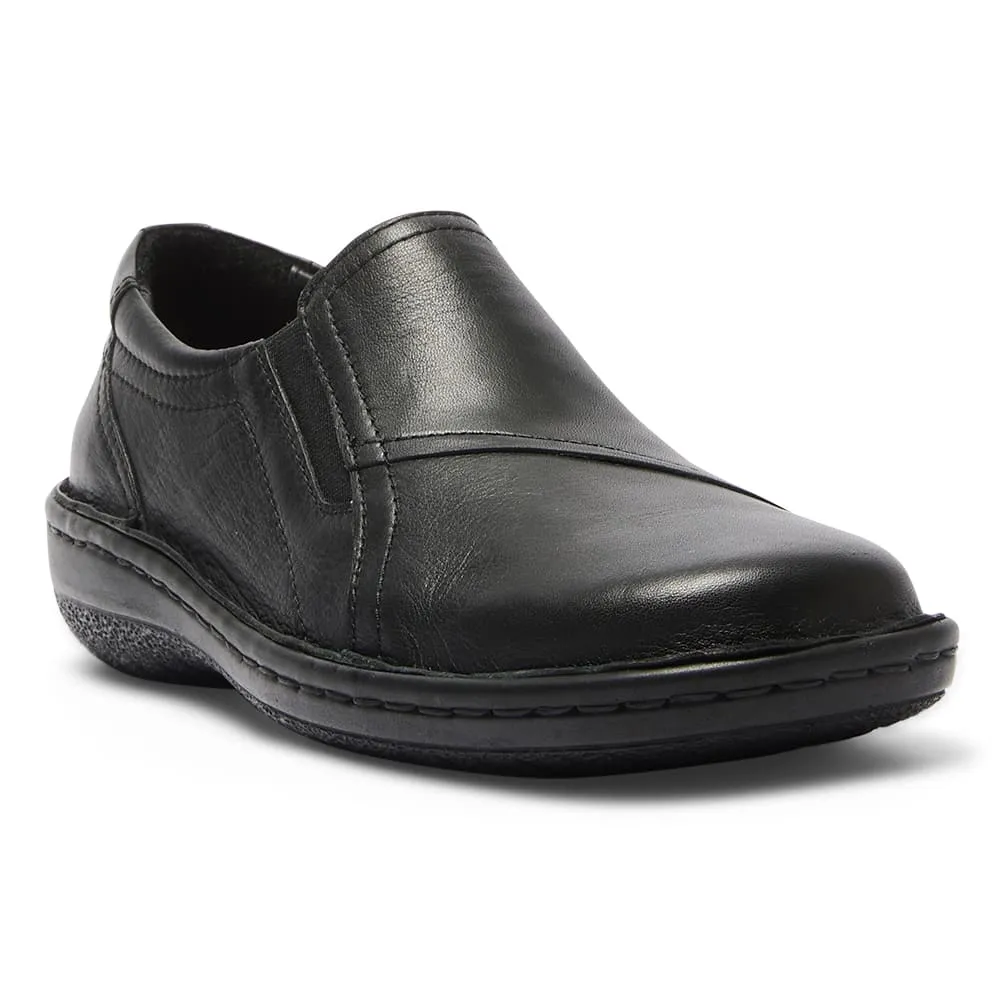 Ralph Loafer in Black Leather