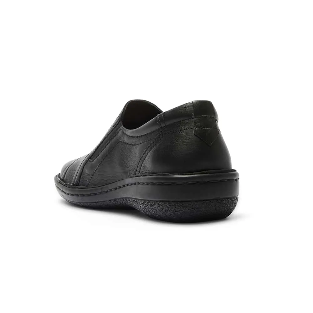 Ralph Loafer in Black Leather