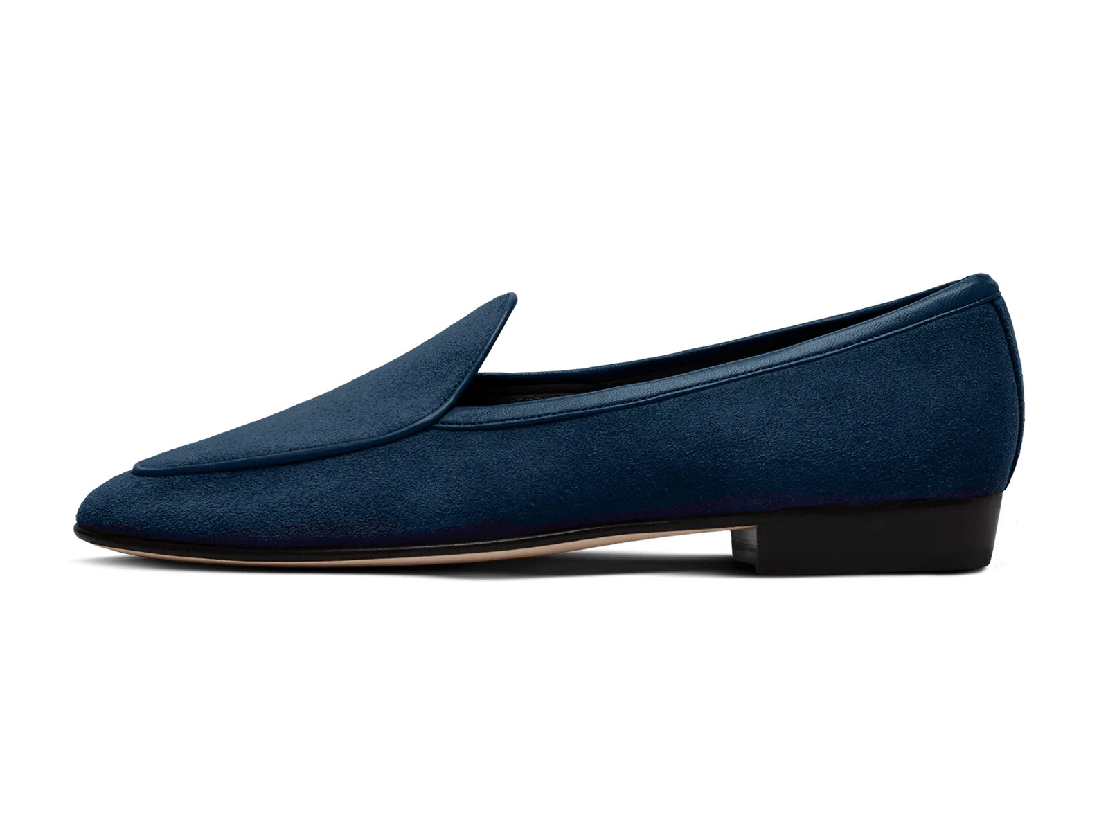 Sagan Classic Loafers in Lazuli Navy Asteria Suede