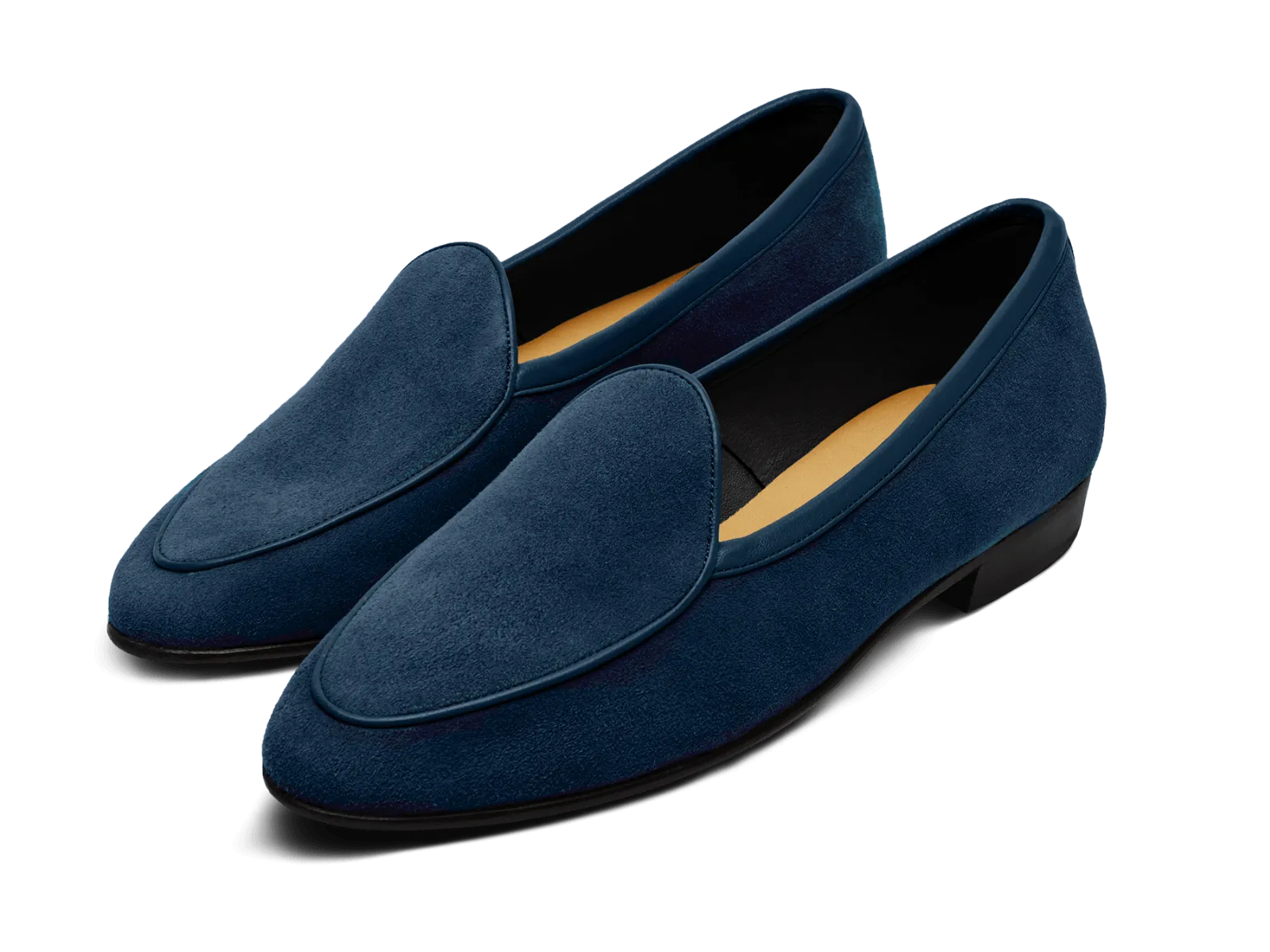 Sagan Classic Loafers in Lazuli Navy Asteria Suede