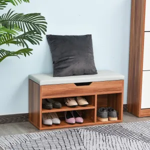 Shoe Organizer with 2-Tier Rack for Storing Shoes Put it in the Entryway, Living Room, or Bedroom. The Sponge Cushion on the Yop