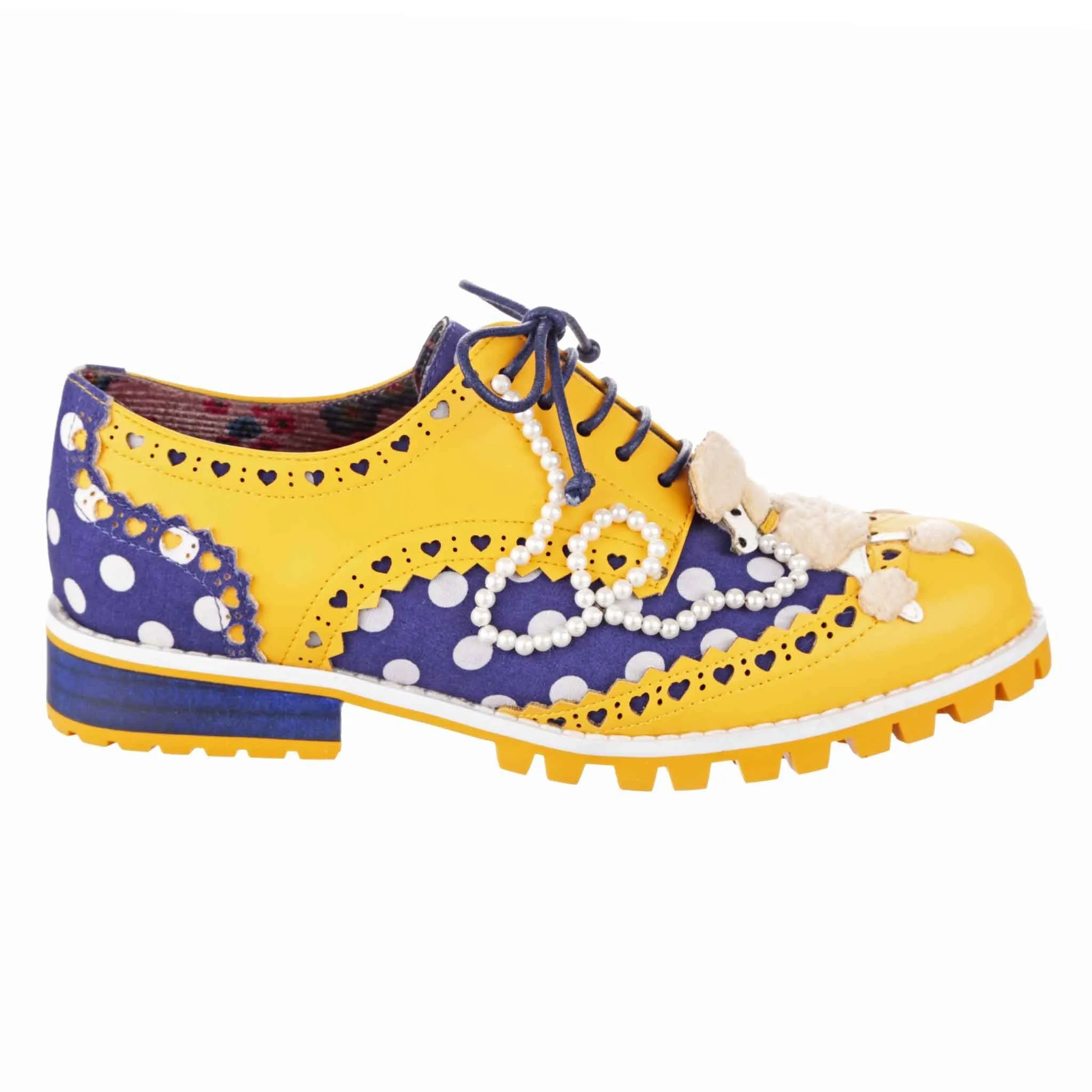 Sockhop Sweetie in Mustard by Irregular Choice