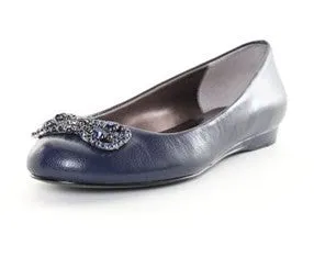 Tahari Women's -Keoni- Ballet Flats  •Marino Navy•