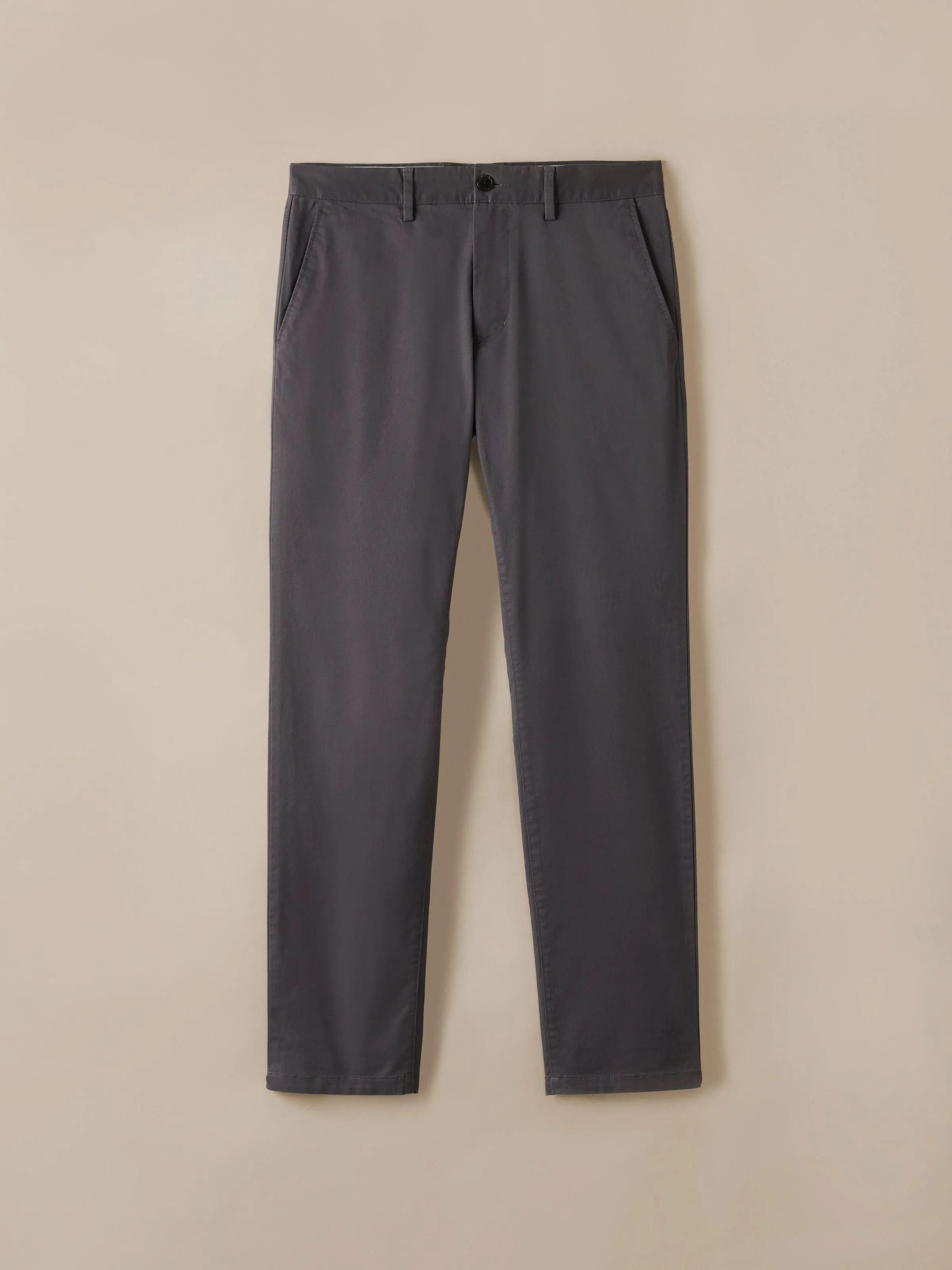 The Brunswick Slim Chino Pant in Iron Grey