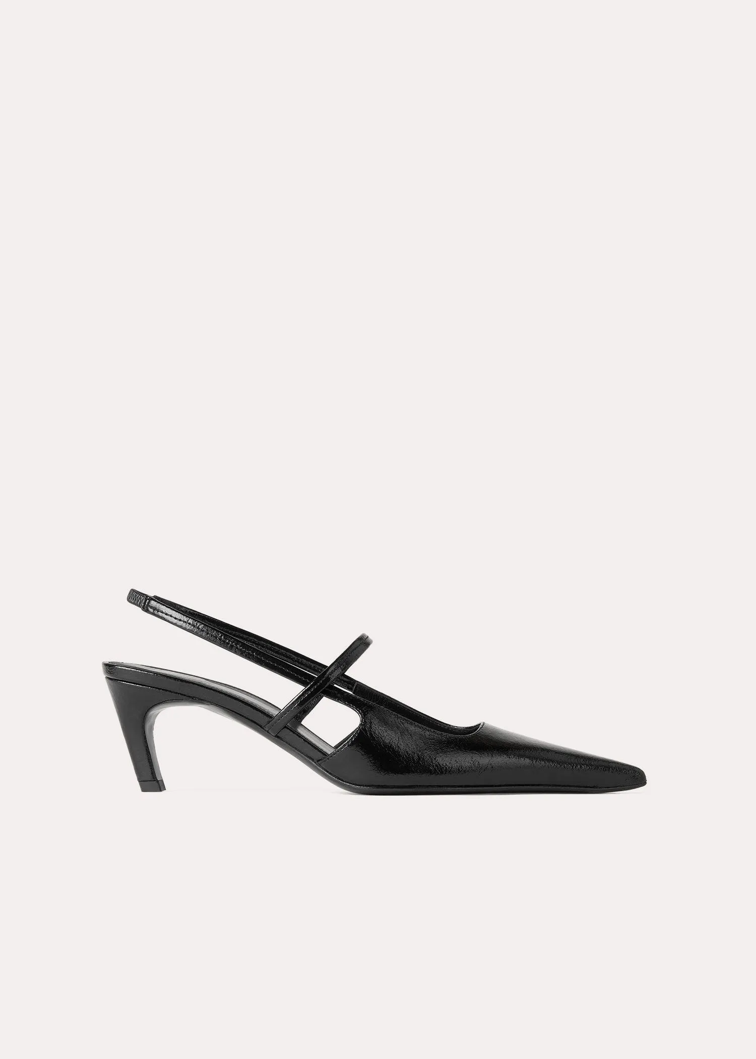 The Sharp Slingback black