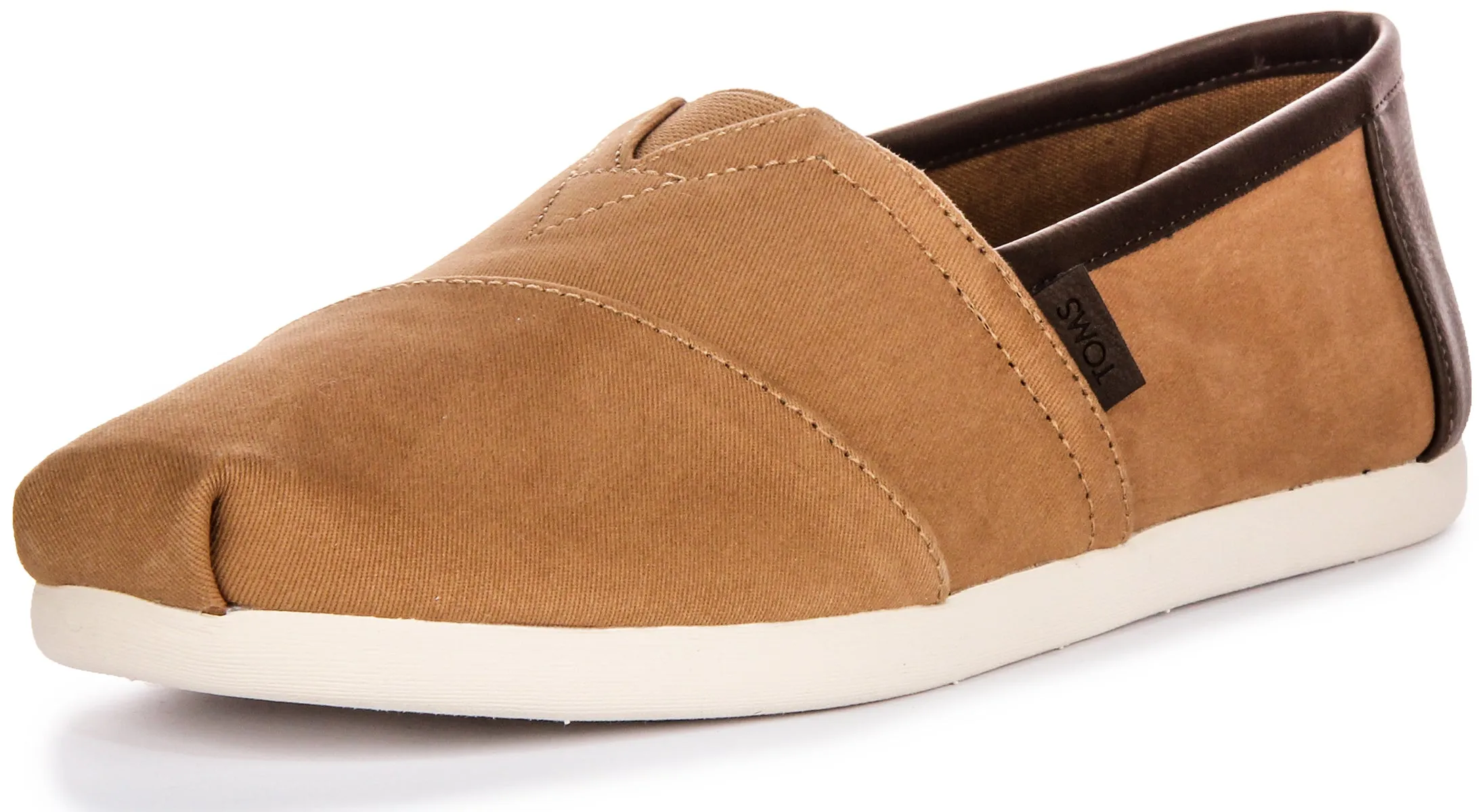 Toms Alpargata In Tan brown For Men