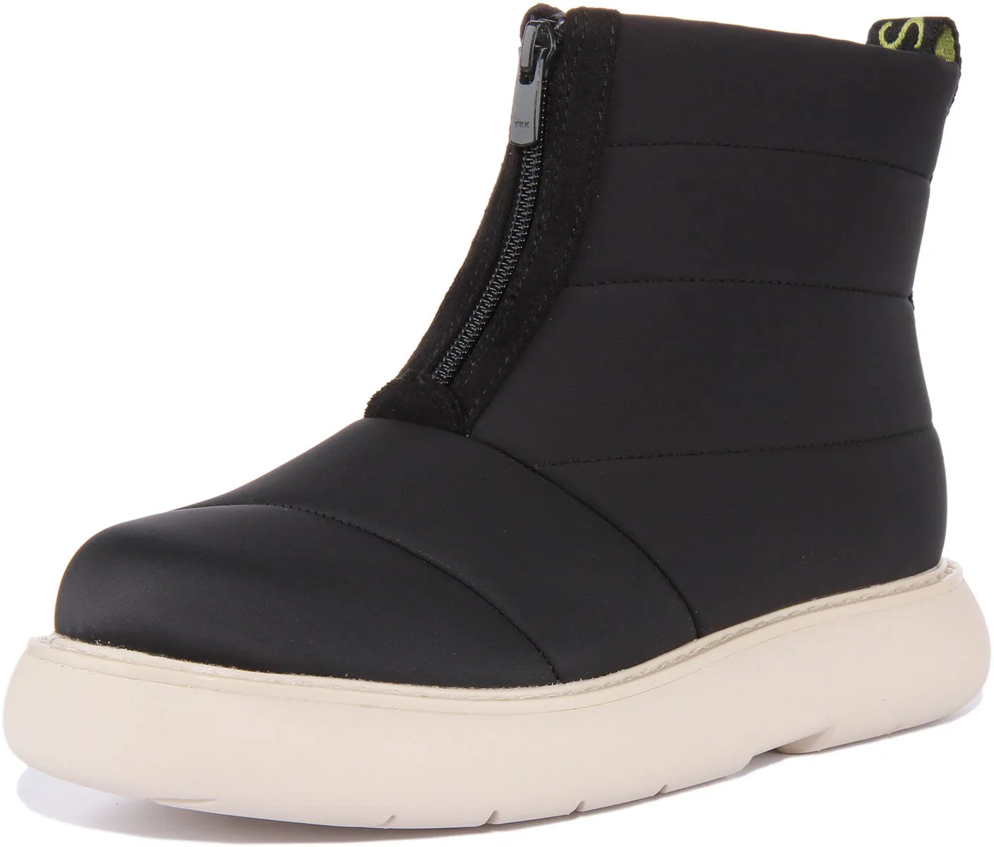 Toms Puffer Boot In Black For Women