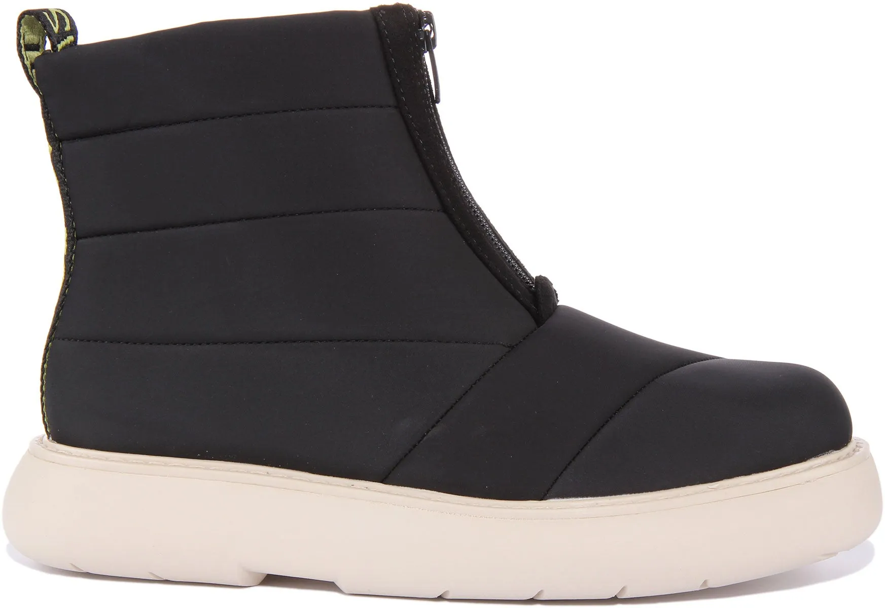 Toms Puffer Boot In Black For Women