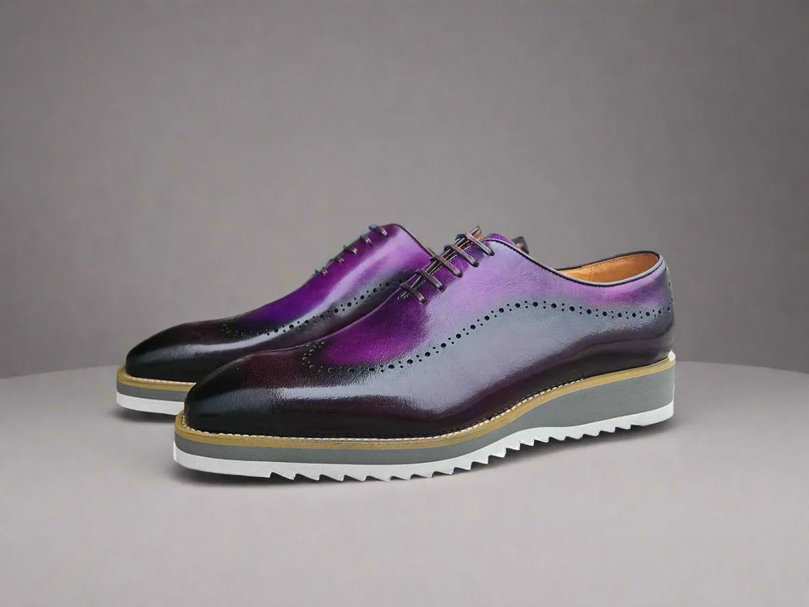 Two Tone Oxford With Lightweight Sole