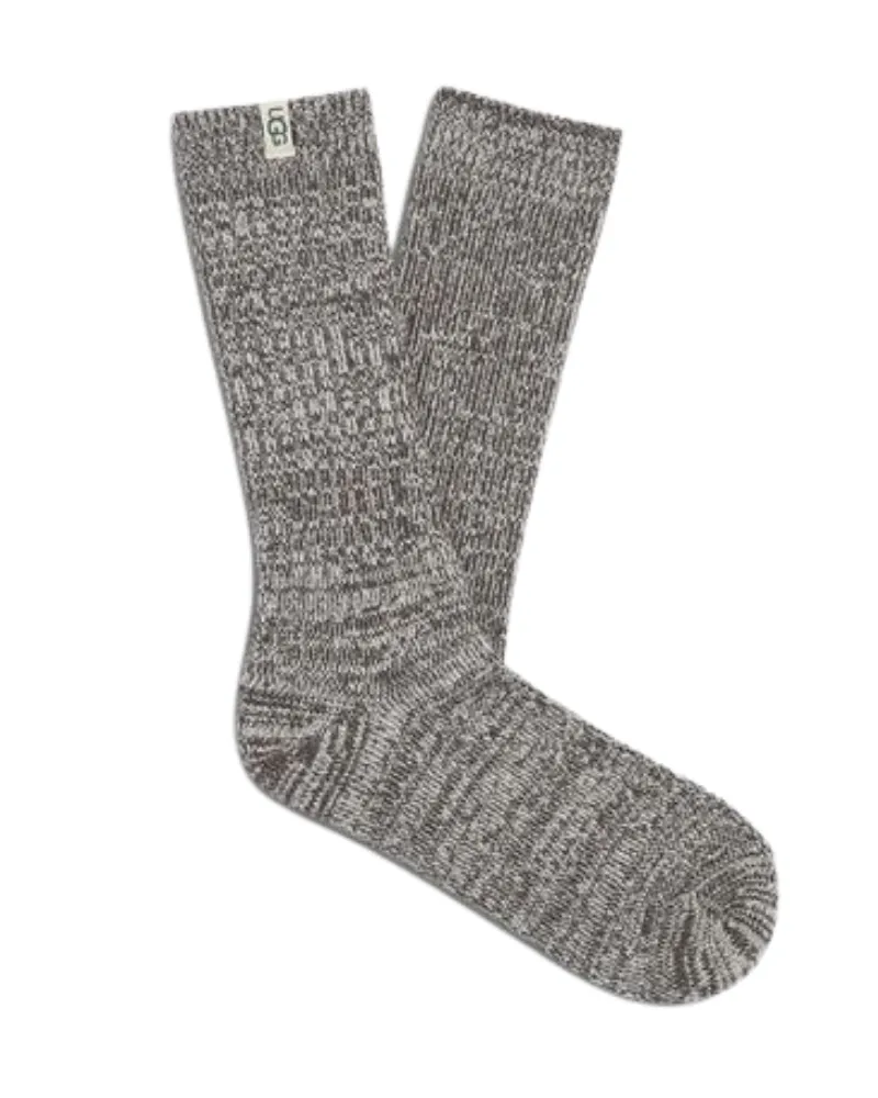 UGG Nightfall Rib Knit Slouchy Crew Socks