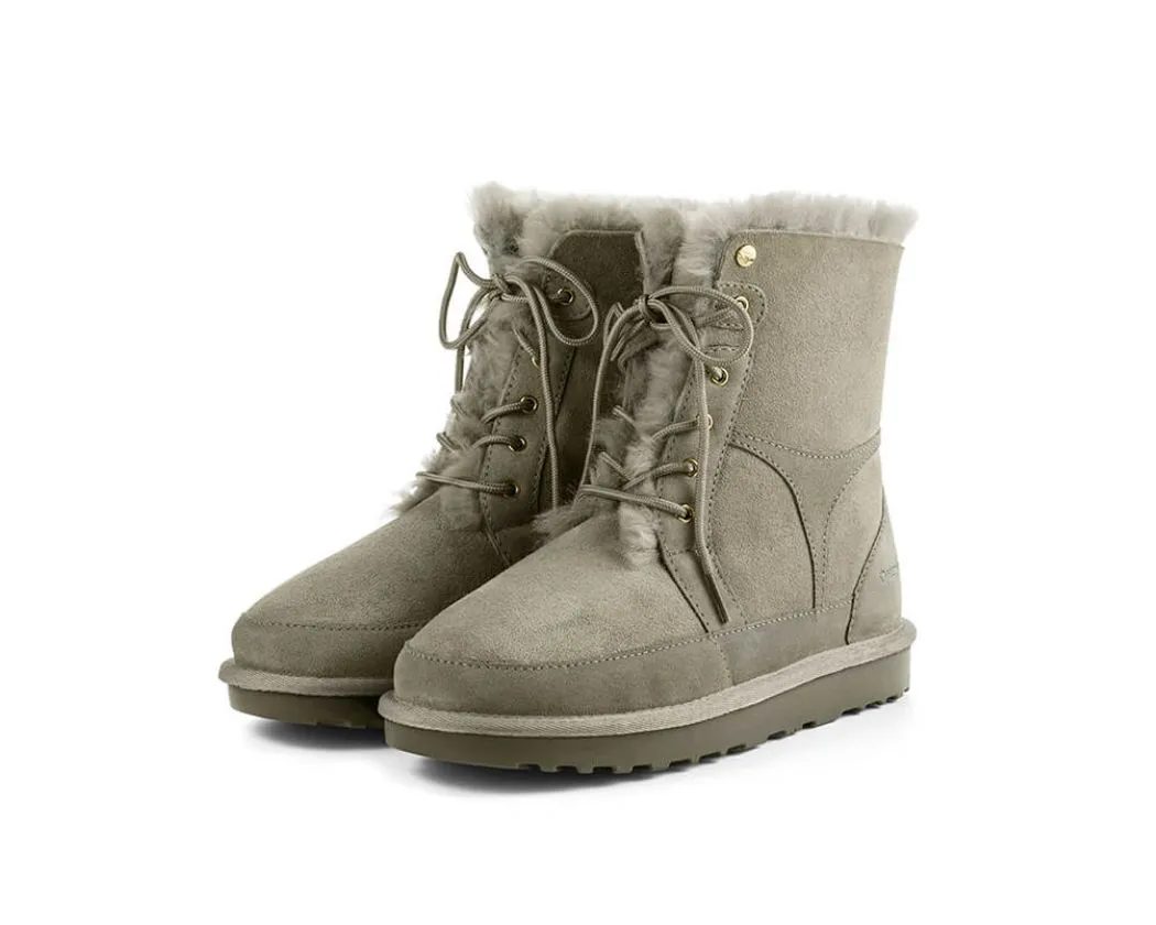 Winterboot Cozy Khaki