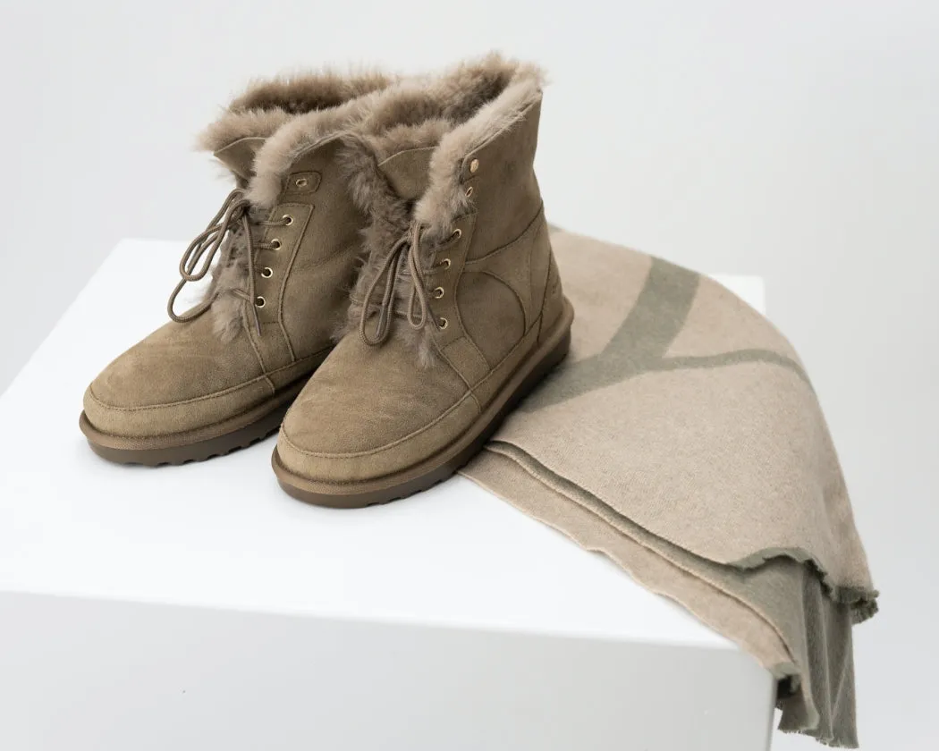 Winterboot Cozy Khaki