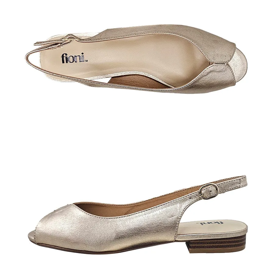 Women's Zia Peep Toe Flat