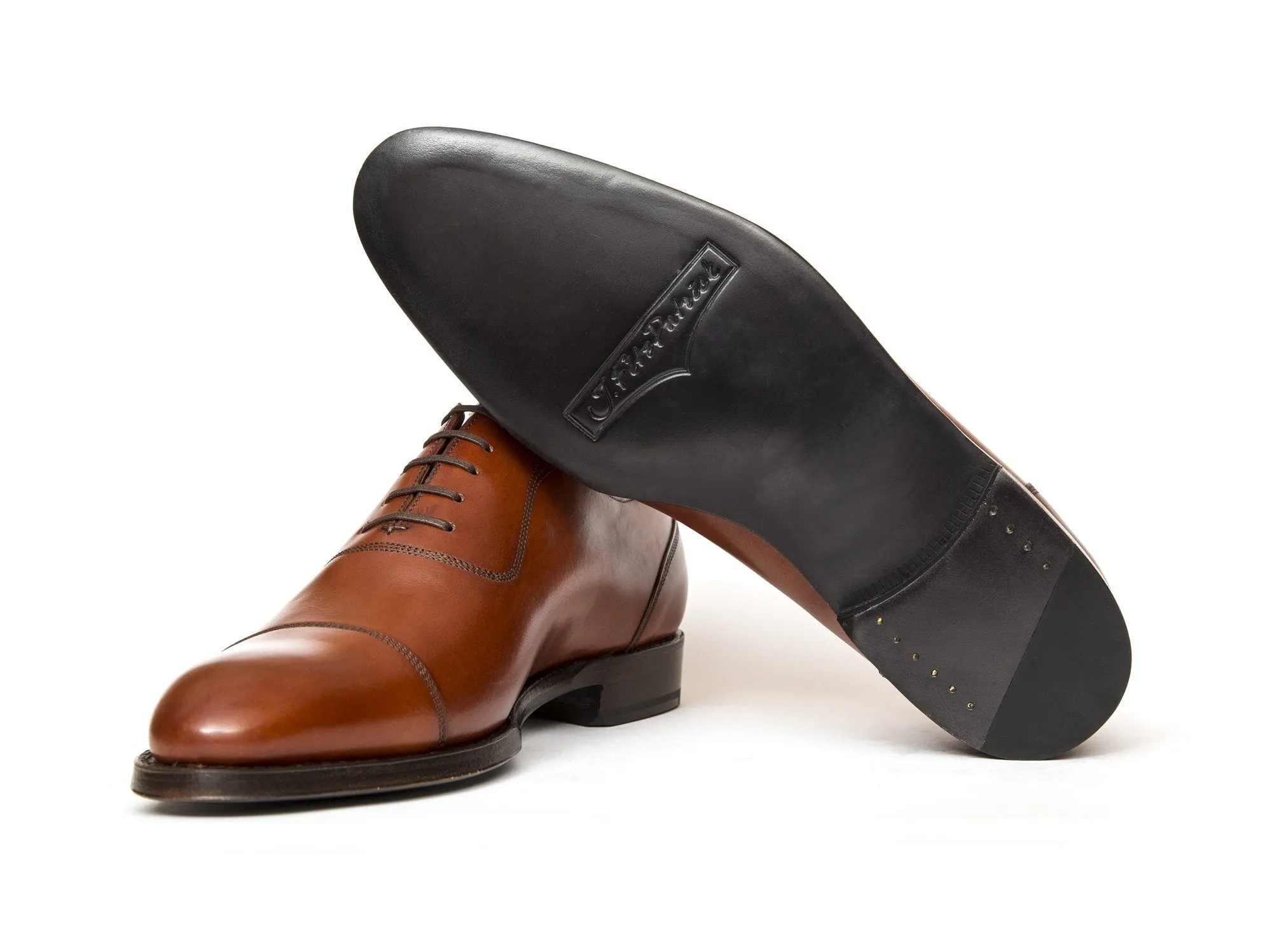 Yesler - MTO - Auburn Calf - NGT Last - Single Leather Sole