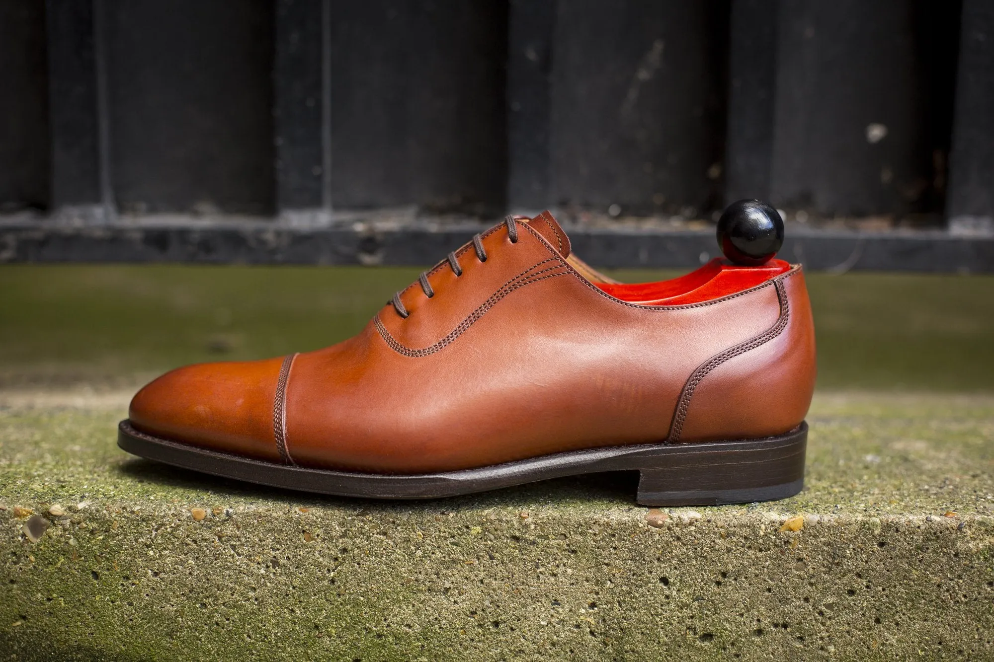 Yesler - MTO - Auburn Calf - NGT Last - Single Leather Sole